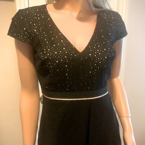 Lida Baday Black Dress - Sz 4